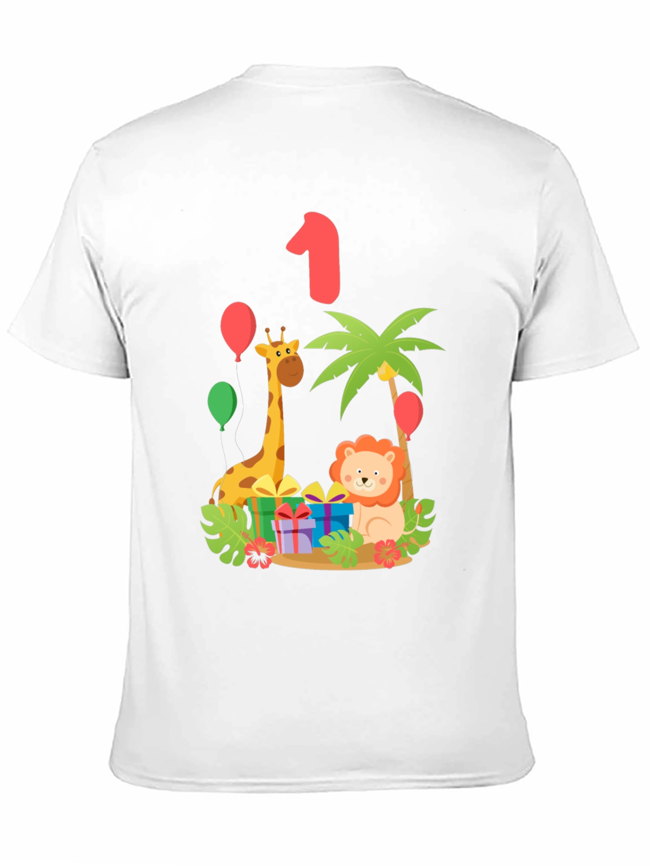 Birthday Safari T-Shirt - Turning One