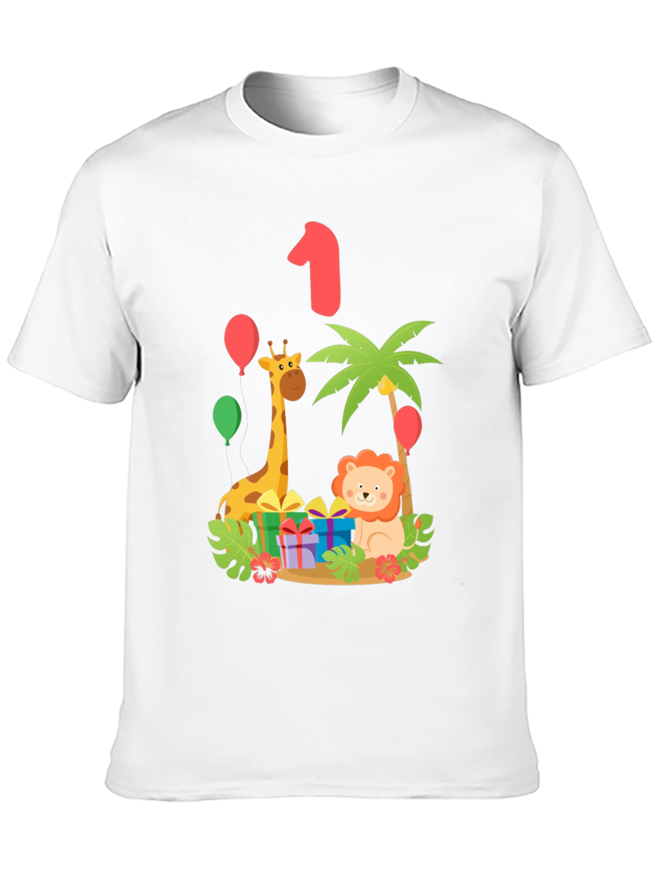 Birthday Safari T-Shirt - Turning One