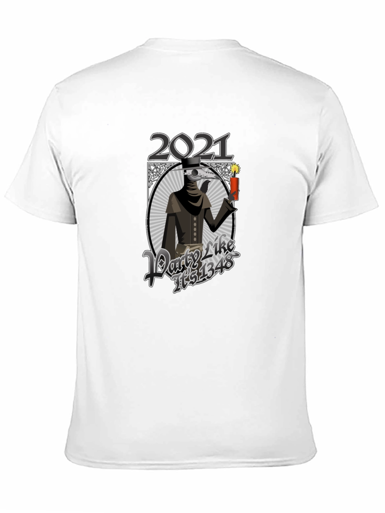 2021 Party Like Its 1348 Black T-Shirt