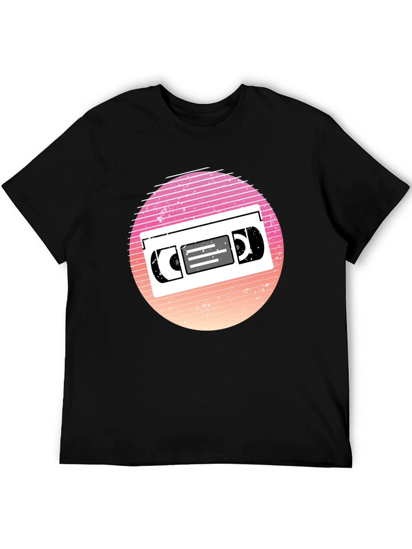 Retro VHS Tape Graphic T-Shirt