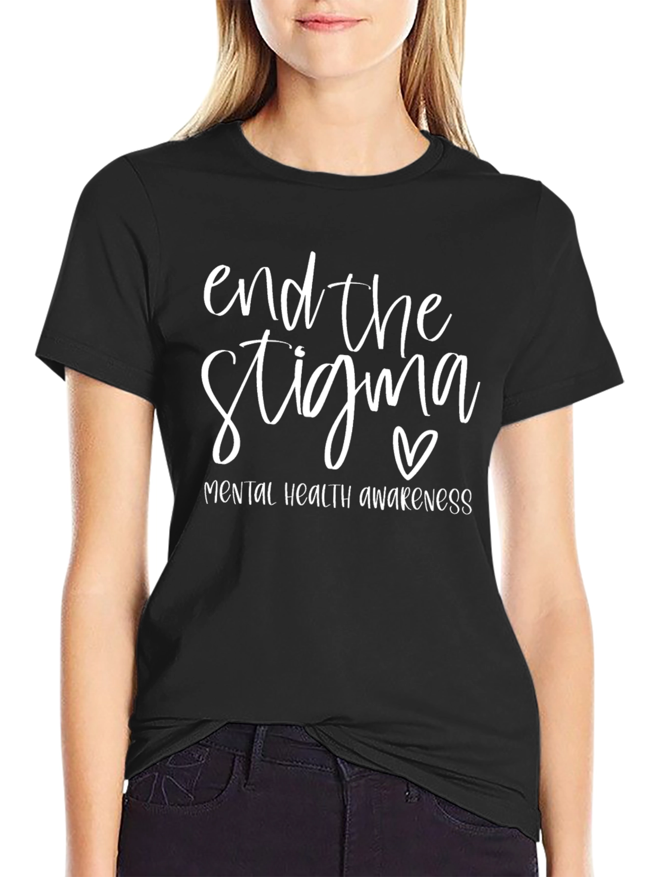 End the Stigma Mental Health Awareness T-Shirt