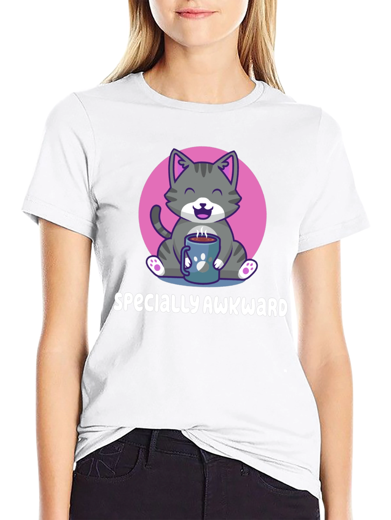 Specially Awkward Cat T-Shirt