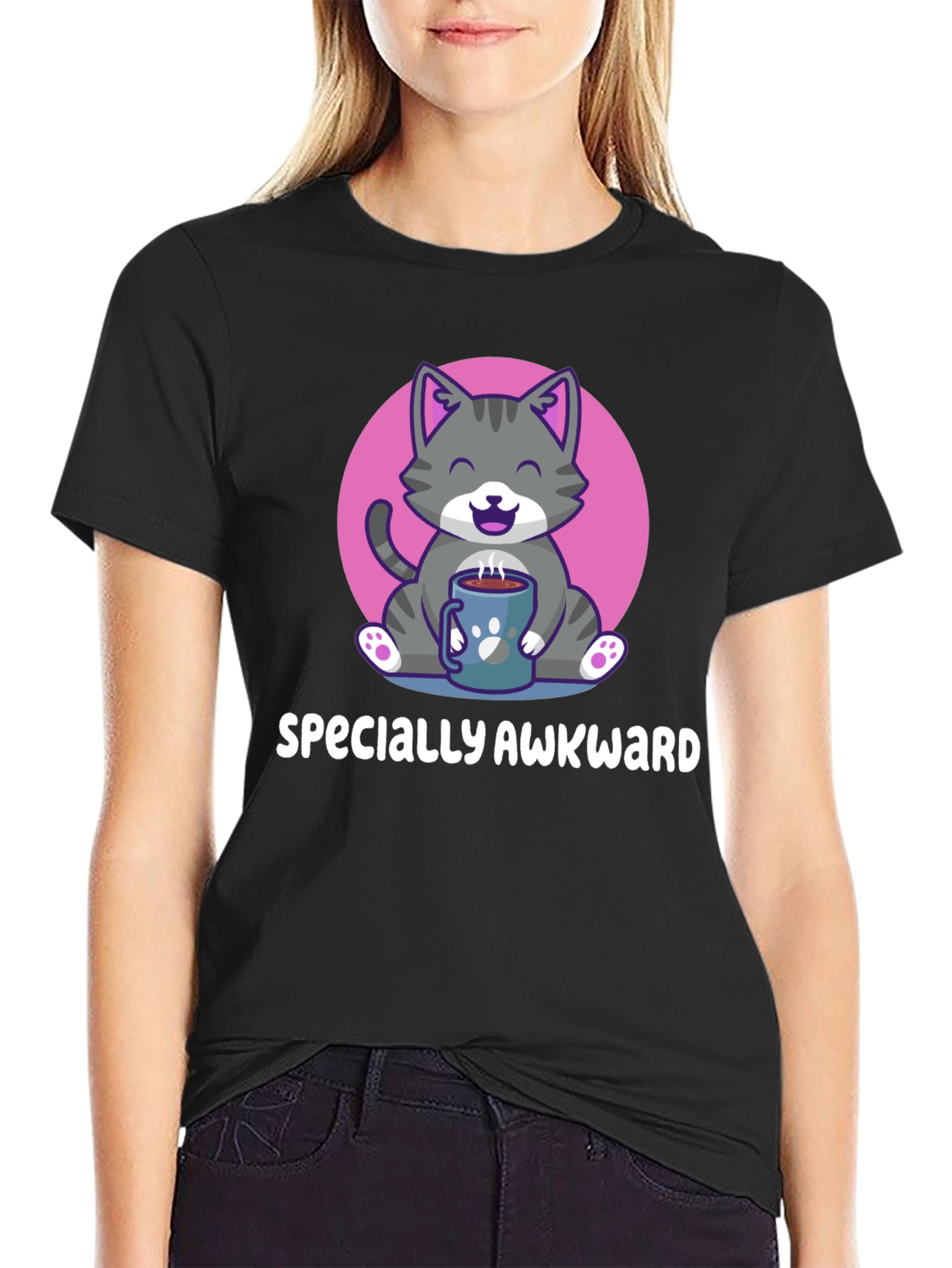 Specially Awkward Cat T-Shirt