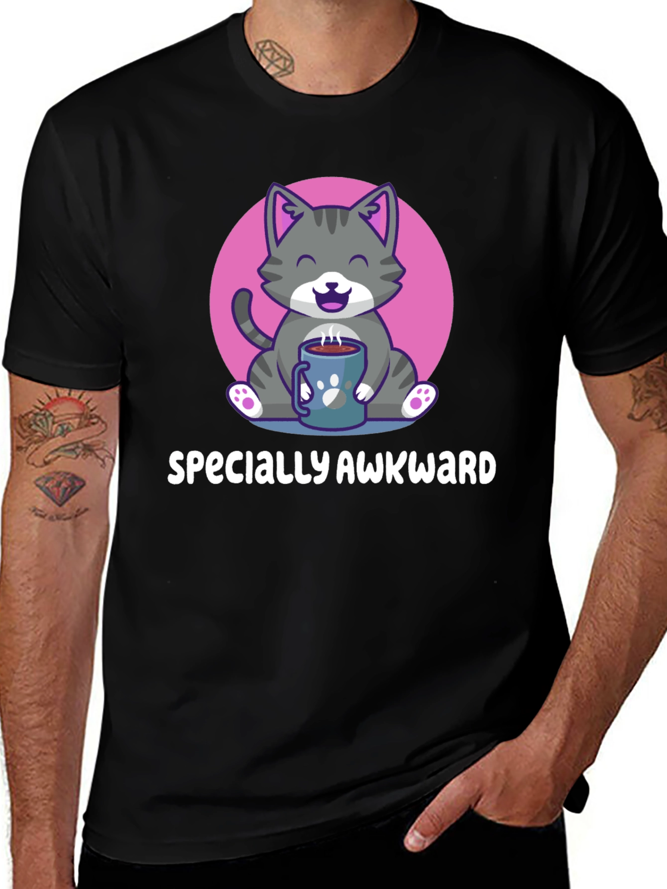 Specially Awkward Cat T-Shirt