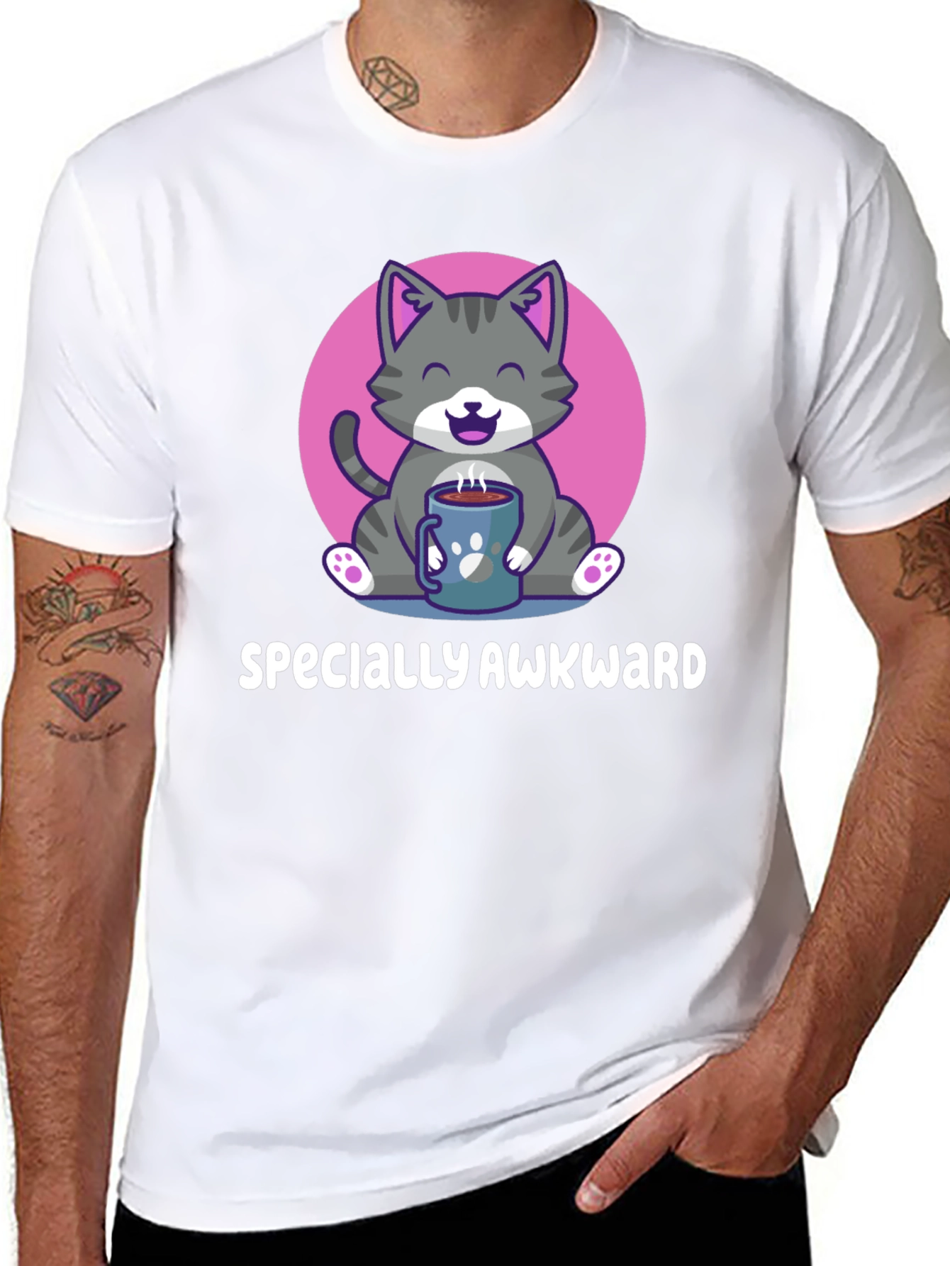Specially Awkward Cat T-Shirt