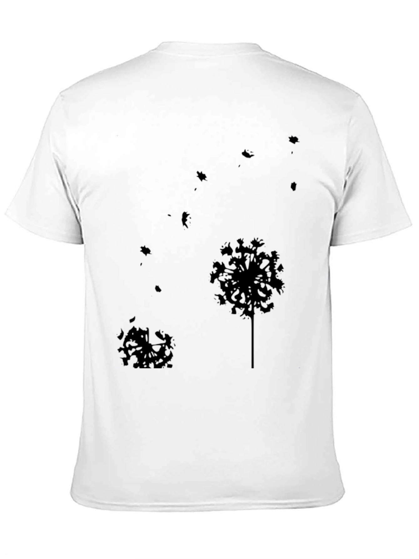 Black Dandelion Graphic Tee