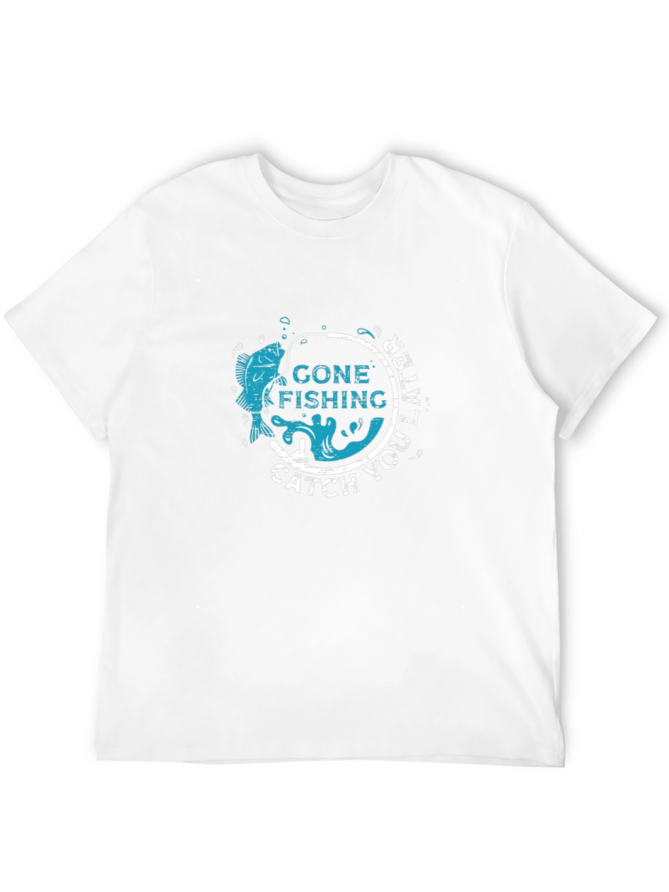 Gone Fishing Graphic Tee - Catch You Later!