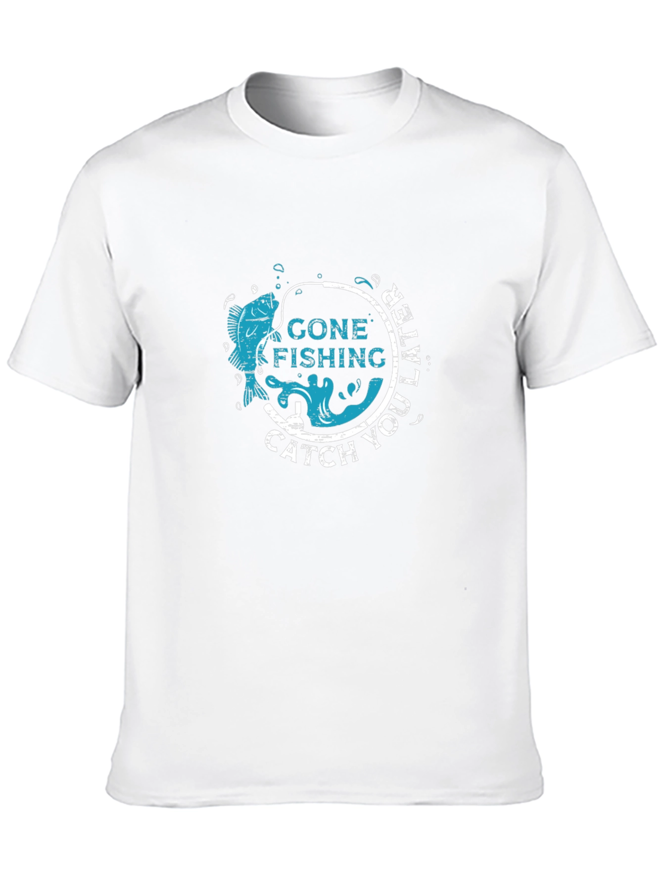 Gone Fishing Graphic Tee - Catch You Later!
