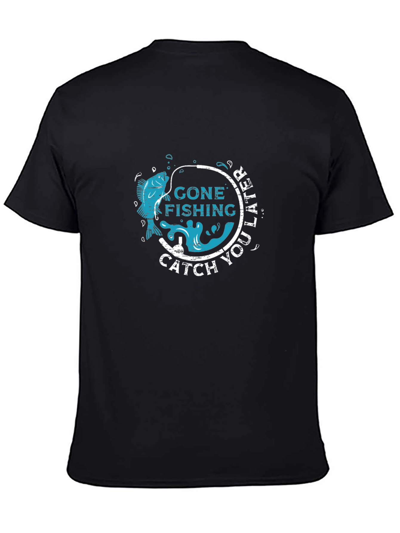 Gone Fishing Graphic Tee - Catch You Later!