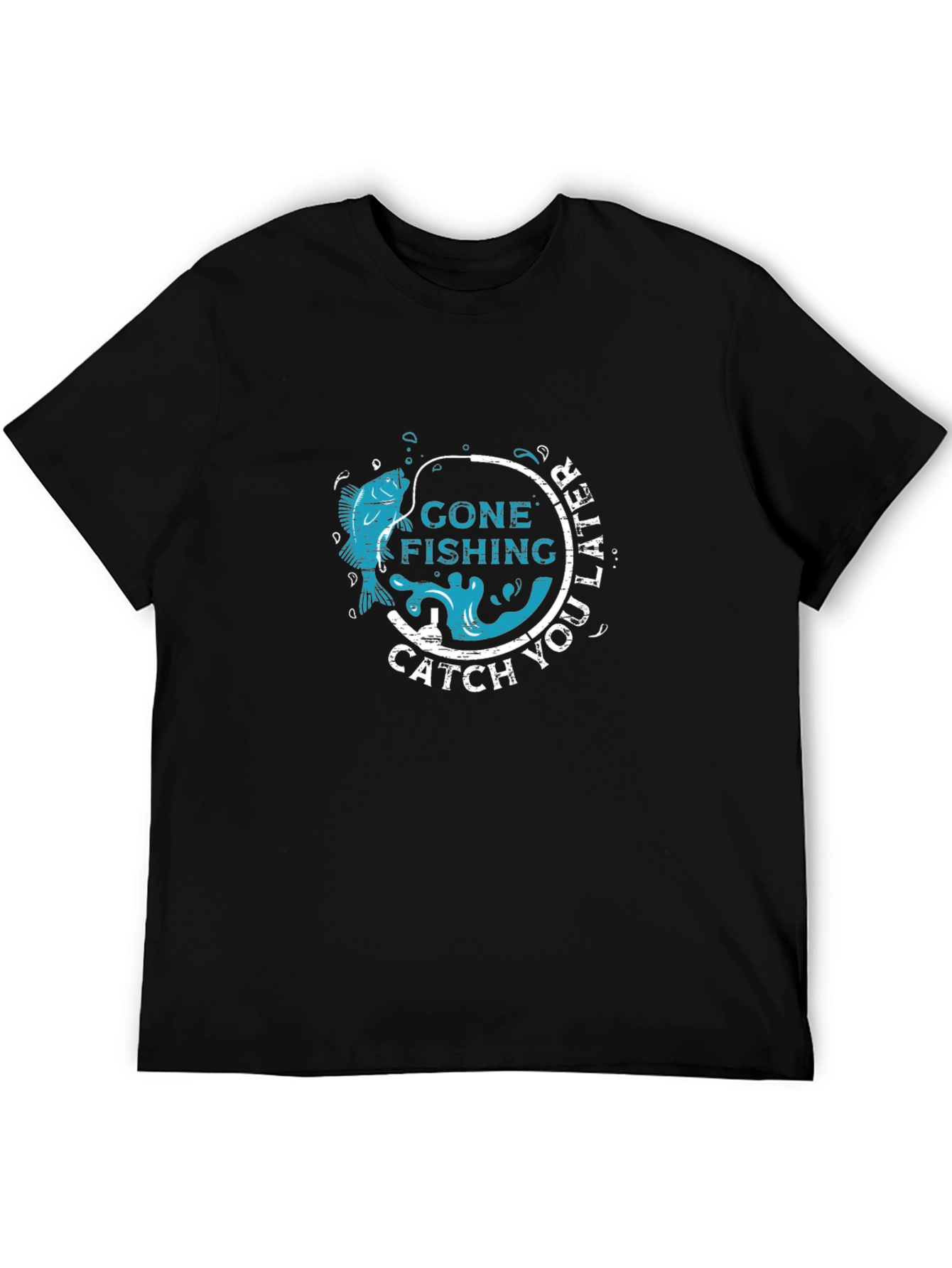 Gone Fishing Graphic Tee - Catch You Later!