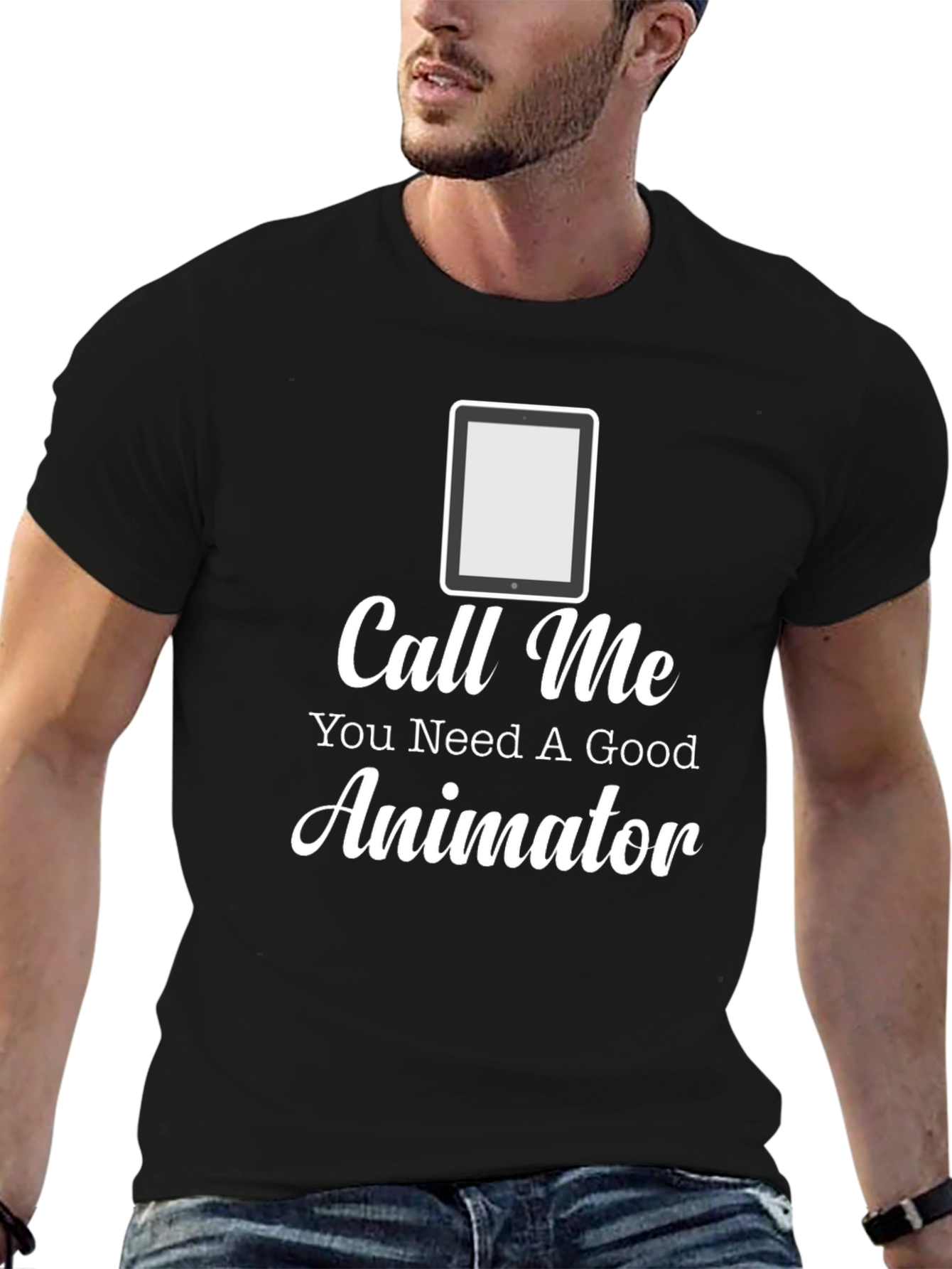 Call Me Animator Graphic T-Shirt