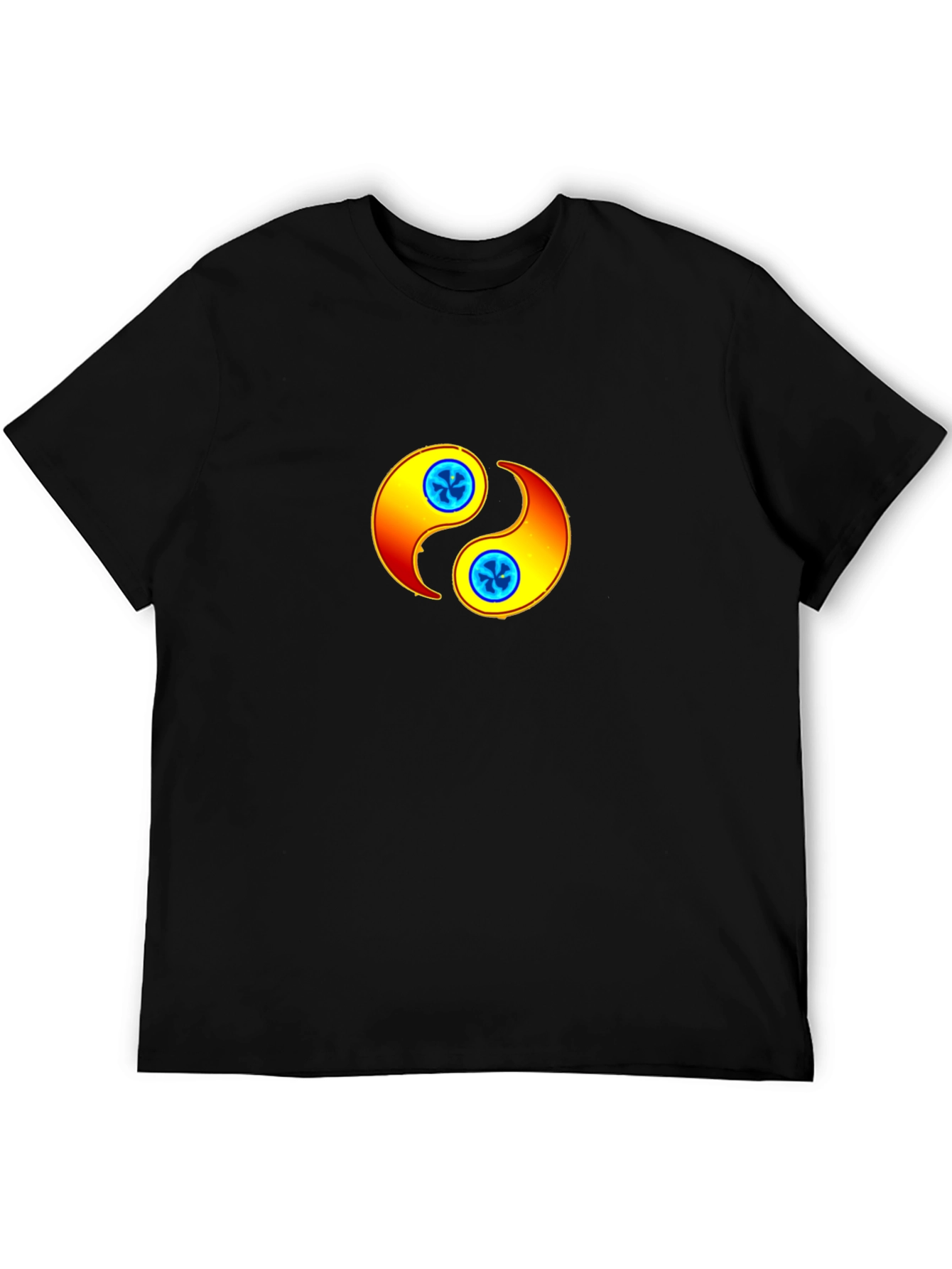 Yin Yang Graphic T-Shirt - Cool Casual Tee