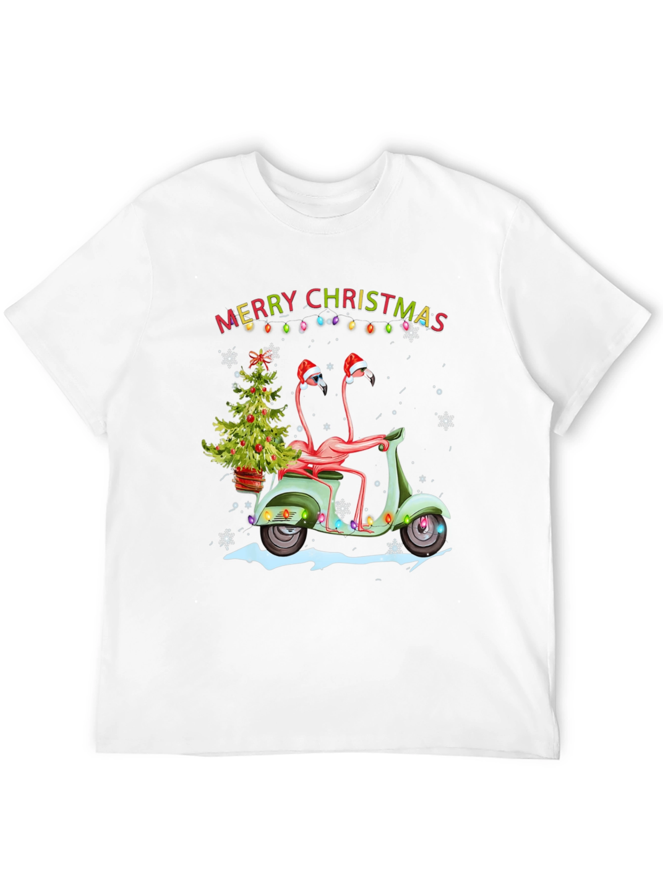 Flamingo Christmas T-Shirt