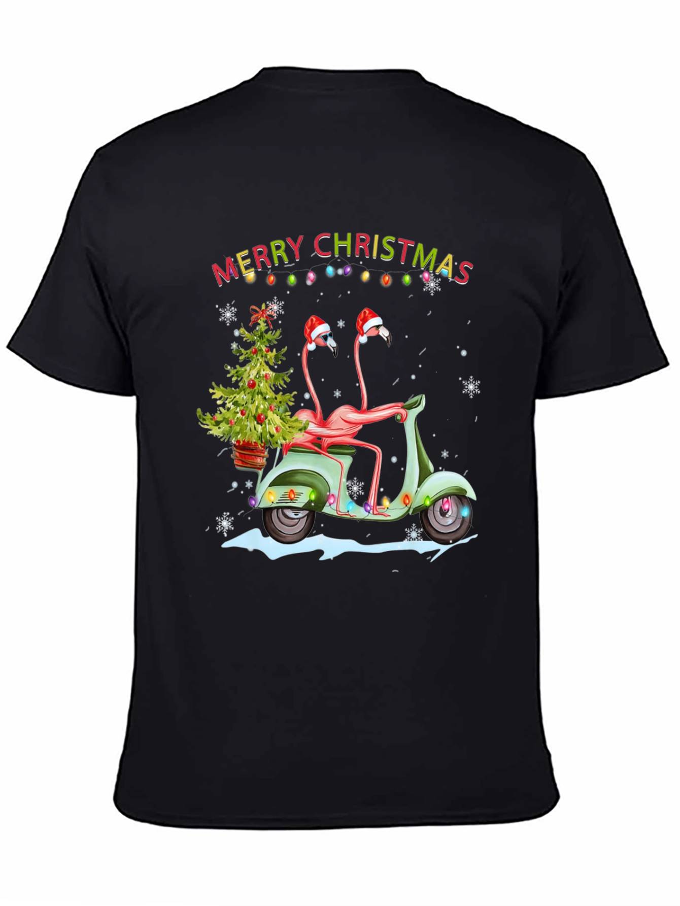 Flamingo Christmas T-Shirt