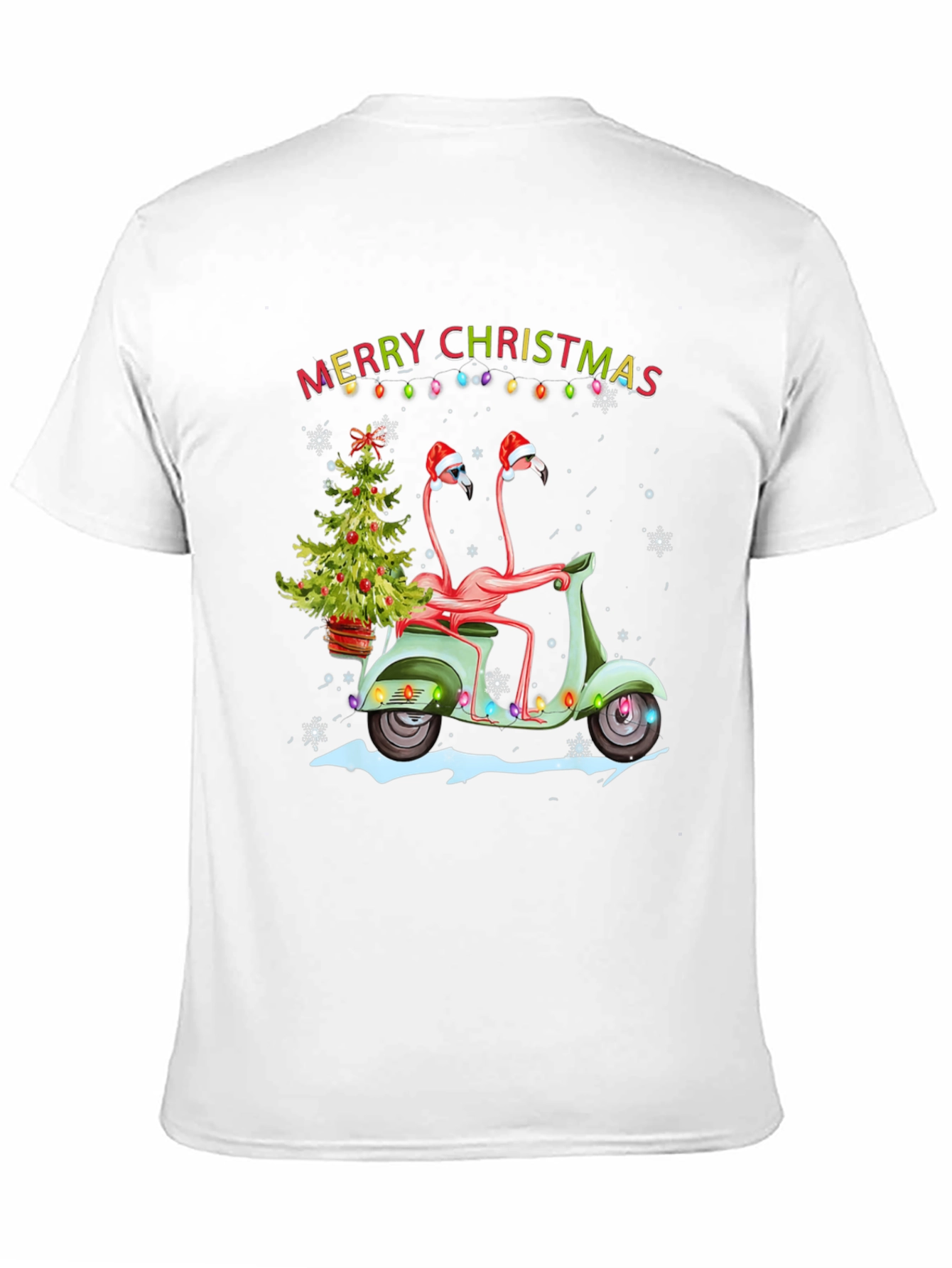 Flamingo Christmas T-Shirt
