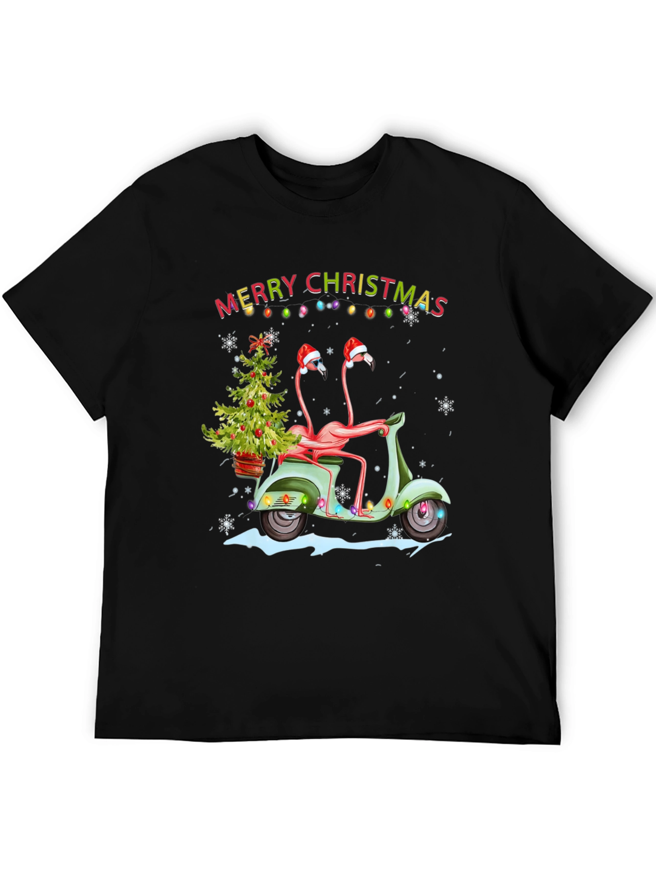 Flamingo Christmas T-Shirt
