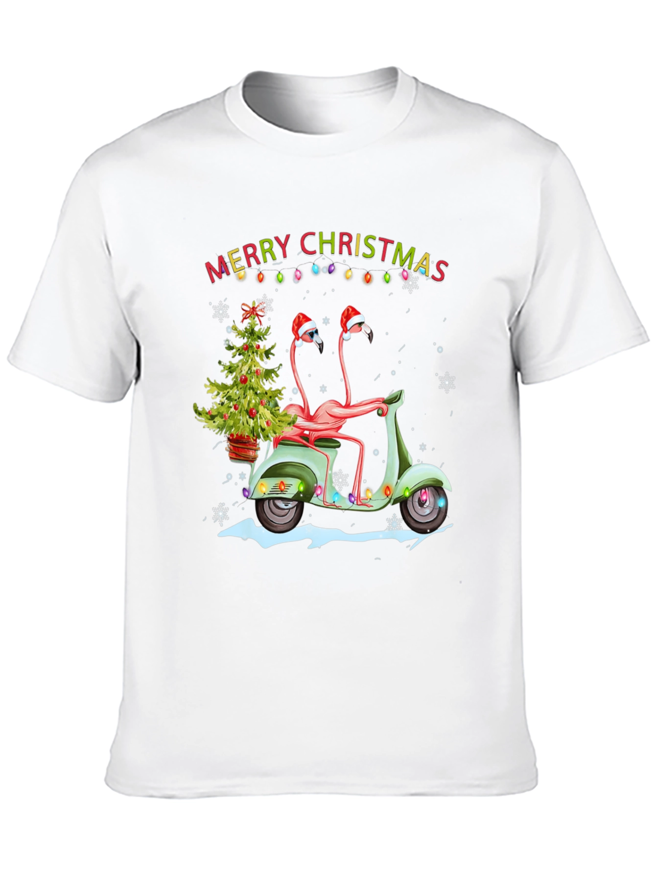 Flamingo Christmas T-Shirt