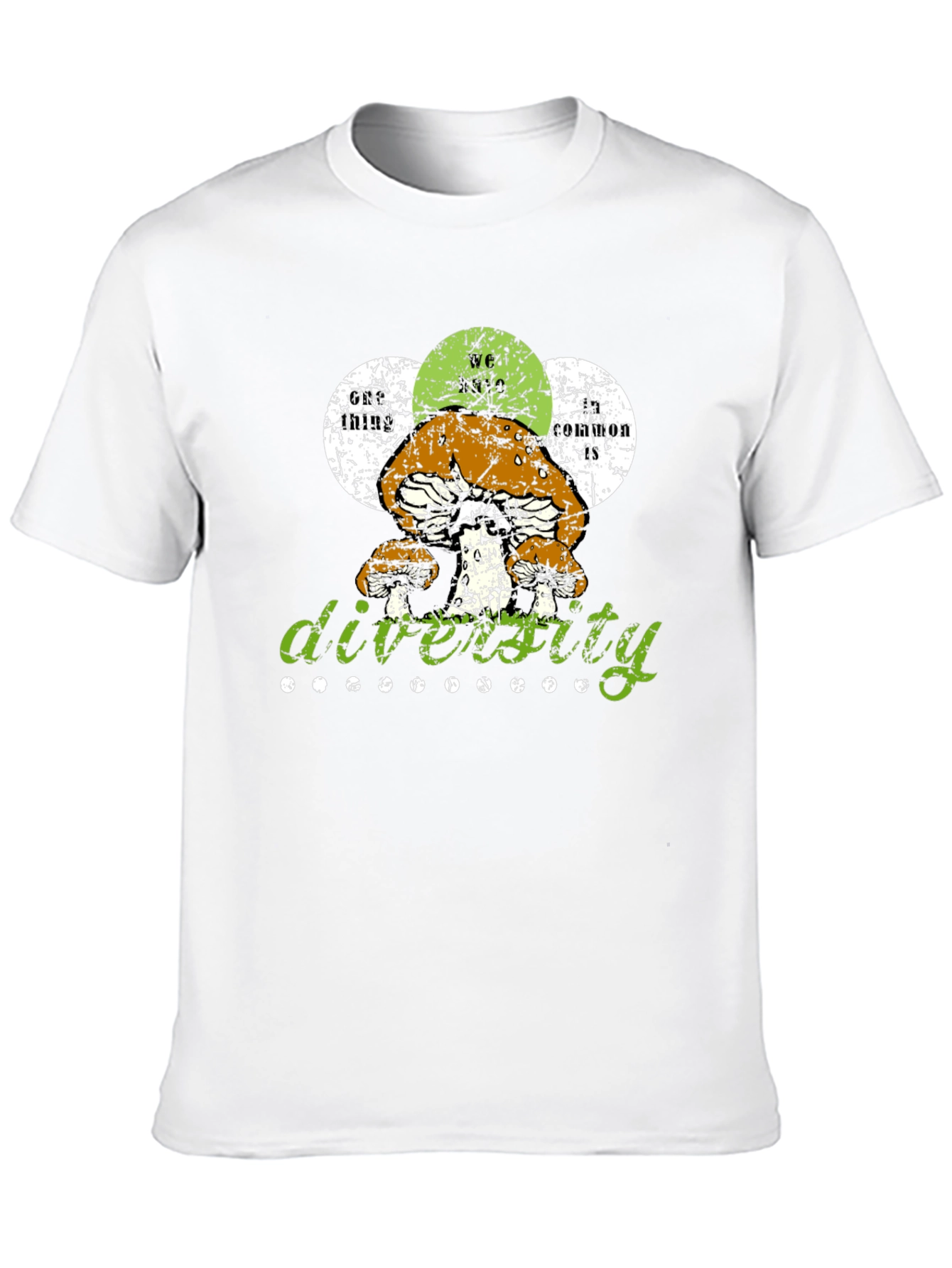 Diversity Mushroom Graphic T-Shirt - Unisex