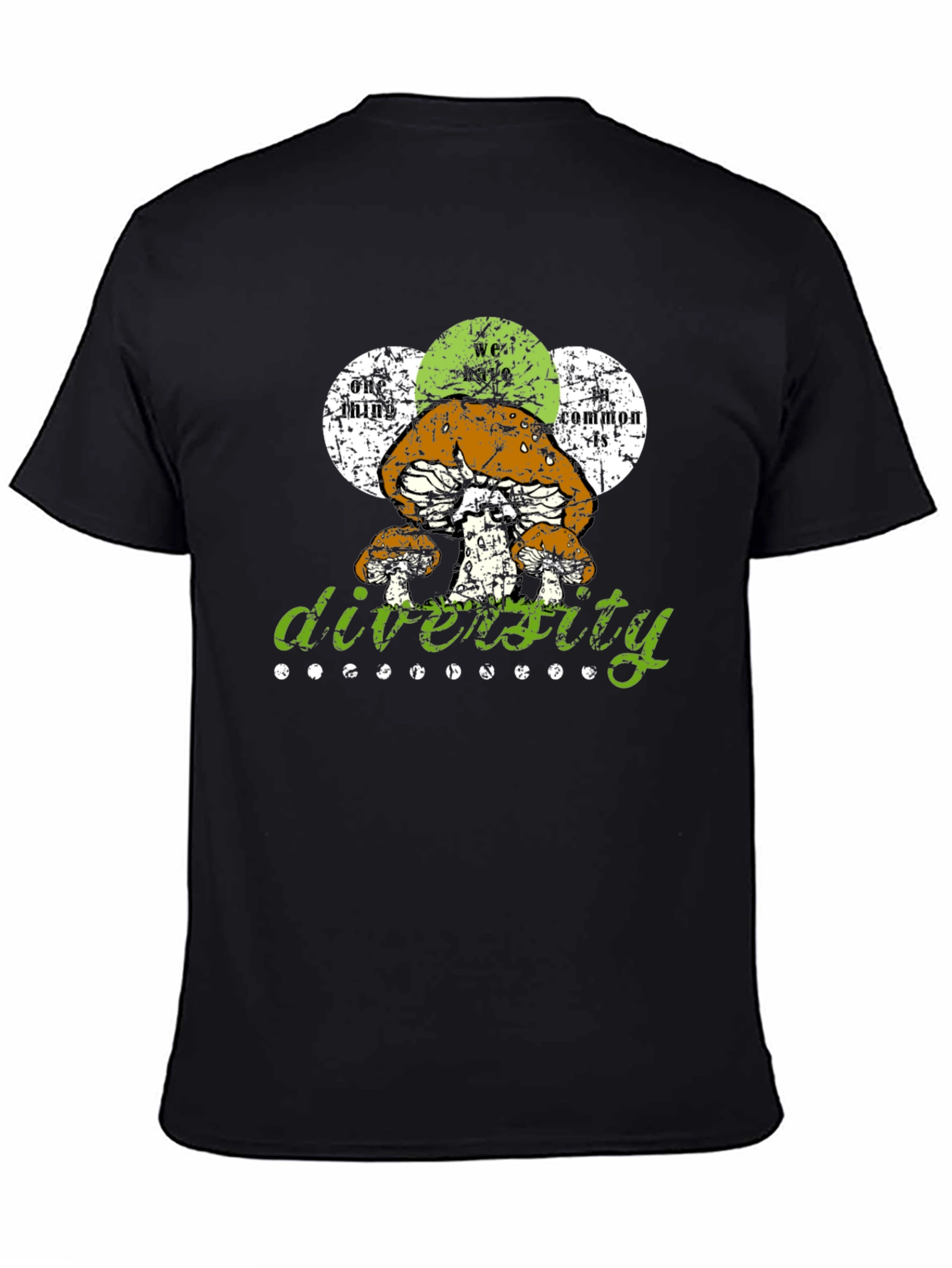 Diversity Mushroom Graphic T-Shirt - Unisex