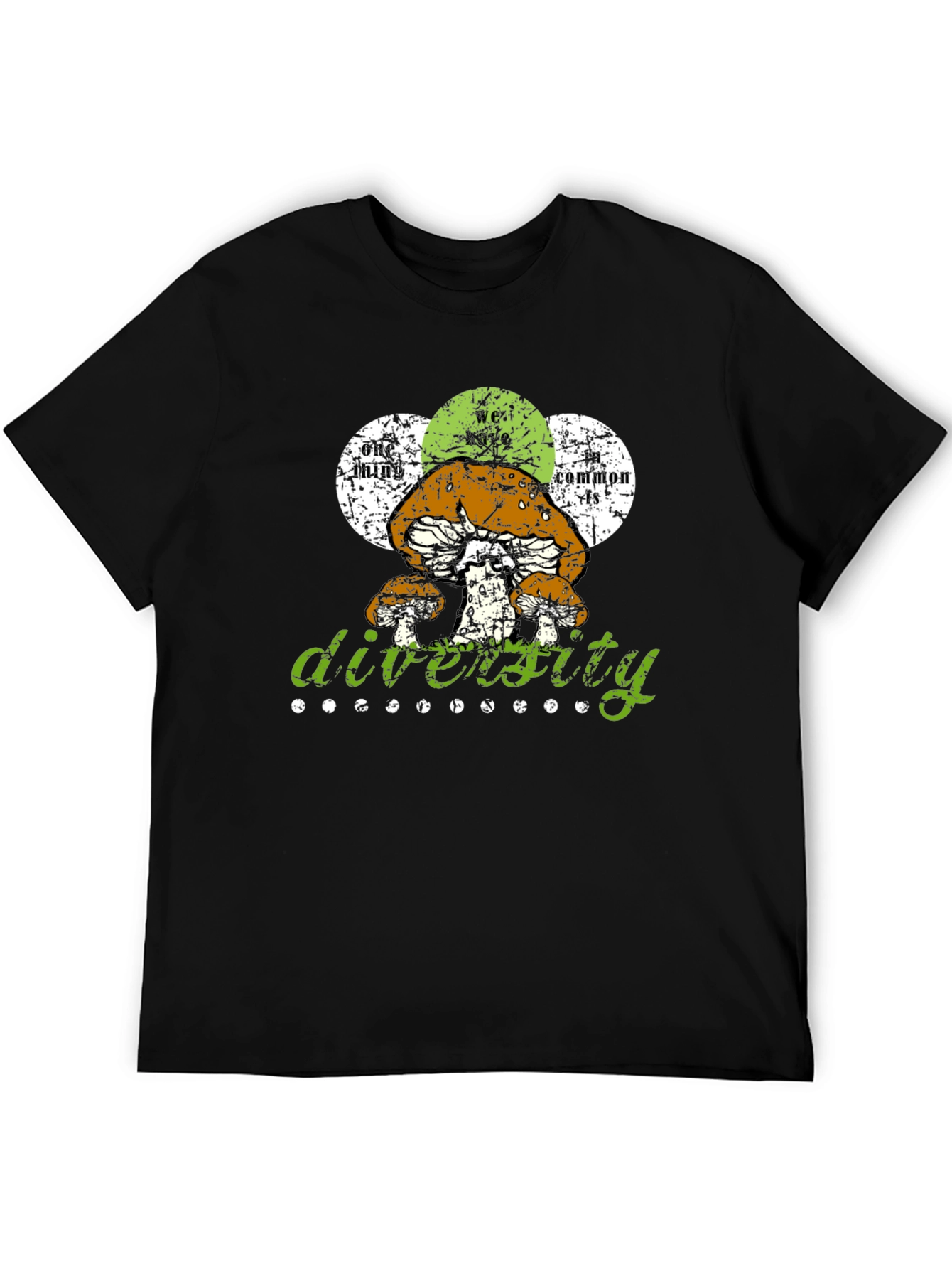 Diversity Mushroom Graphic T-Shirt - Unisex