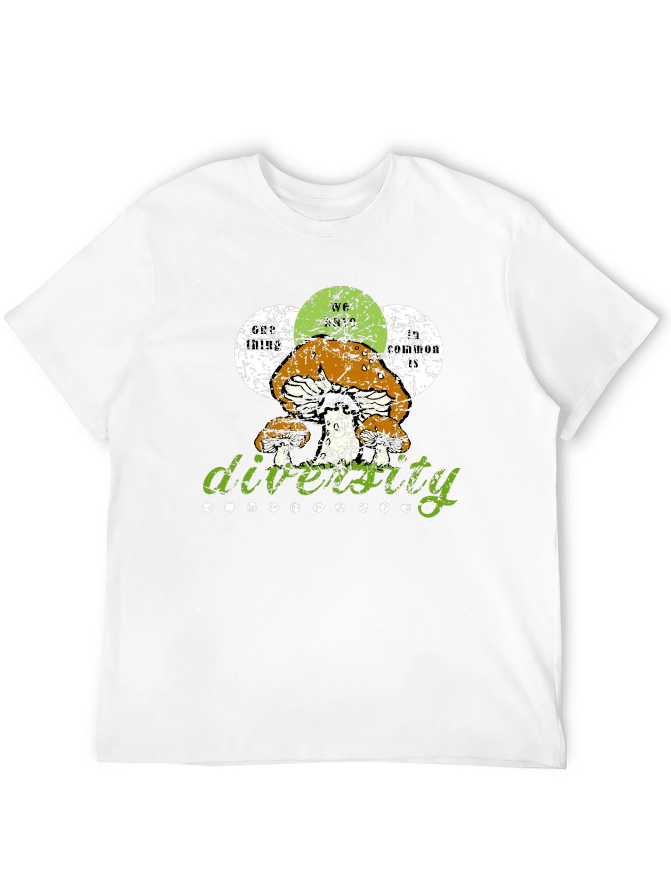 Diversity Mushroom Graphic T-Shirt - Unisex