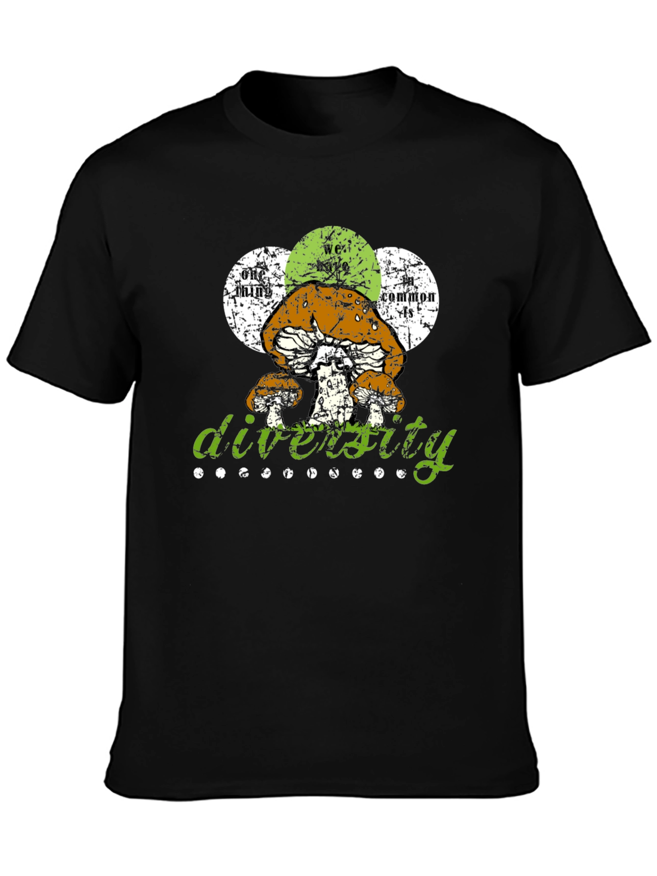 Diversity Mushroom Graphic T-Shirt - Unisex