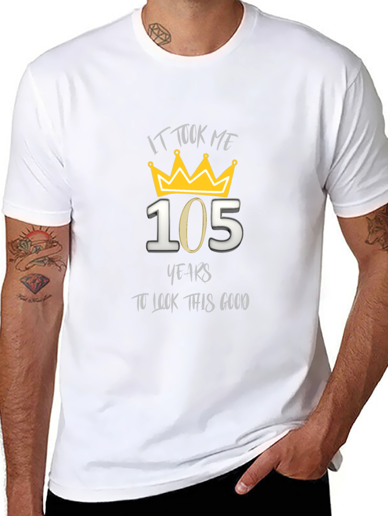 105th Birthday T-Shirt - It Took Me 105 Years