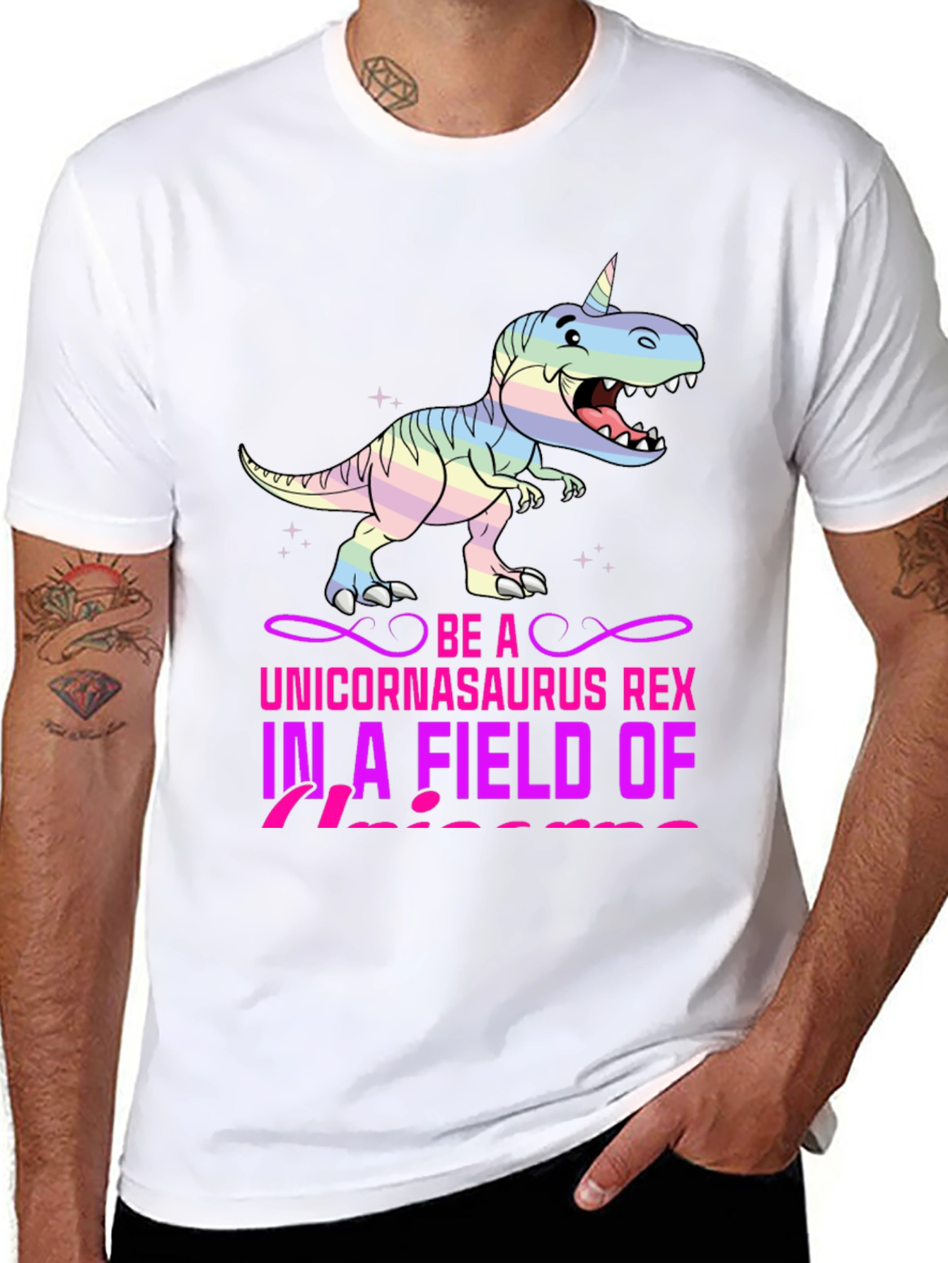 Unicornasaurus Rex Graphic Tee