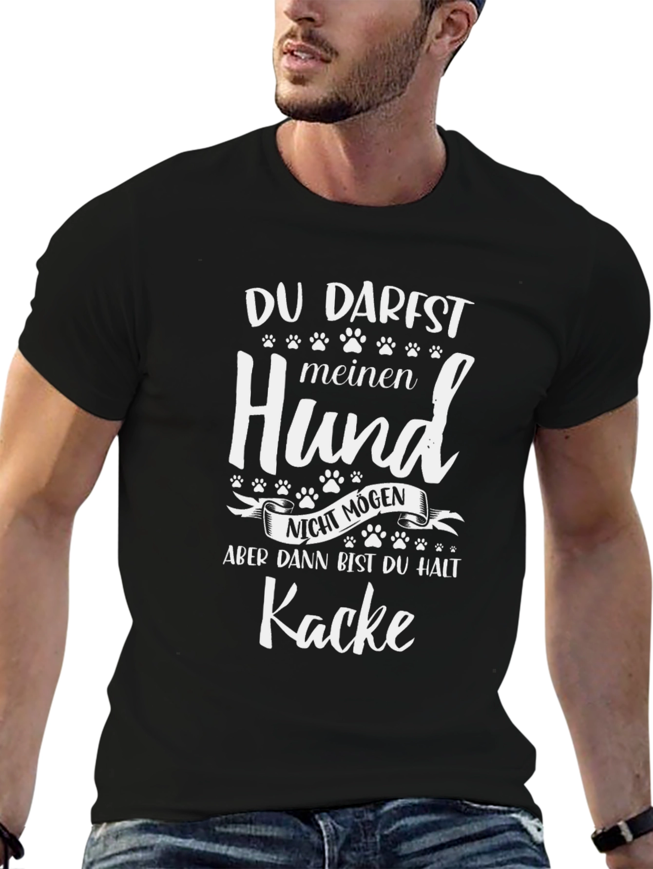 Funny Dog Lover T-Shirt: Du Darfst Meinen Hund