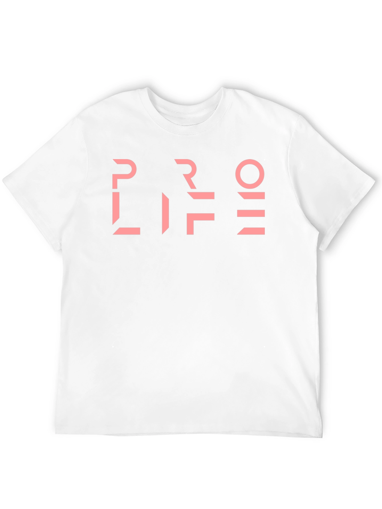 Pro-Life Statement Tee - Bold Graphic Design