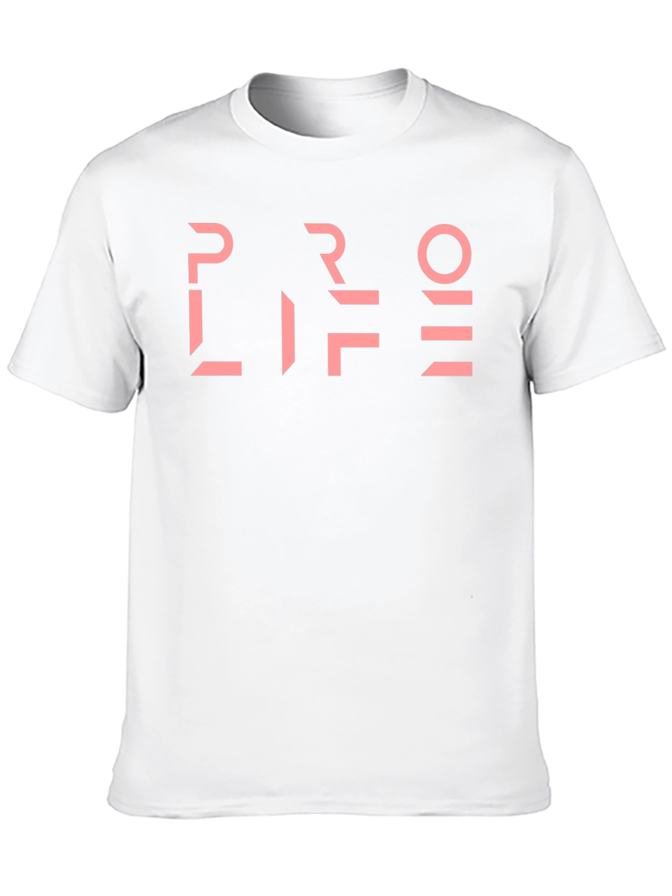 Pro-Life Statement Tee - Bold Graphic Design