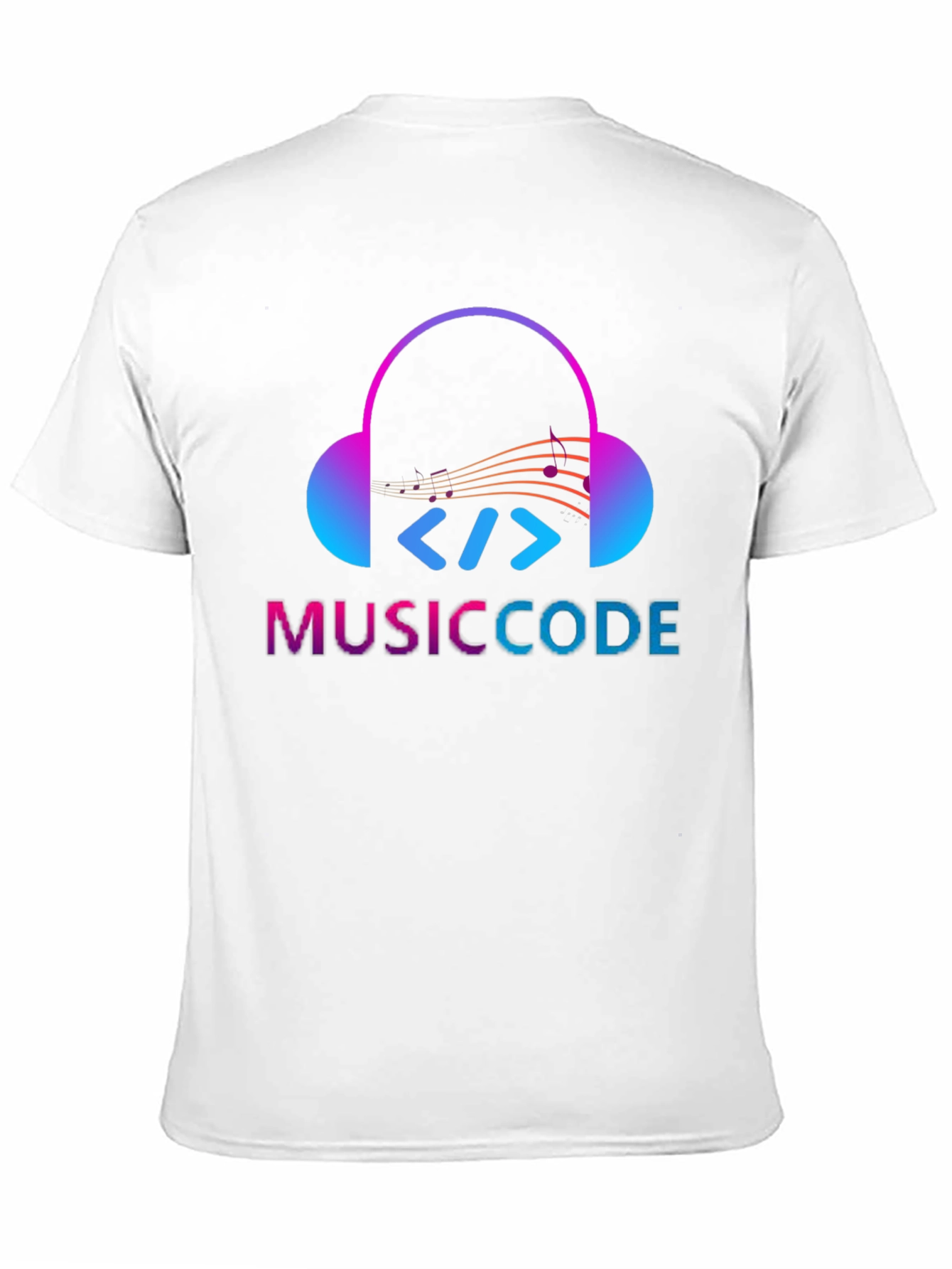 MusicCode Black T-Shirt - Programmer Musician Tee