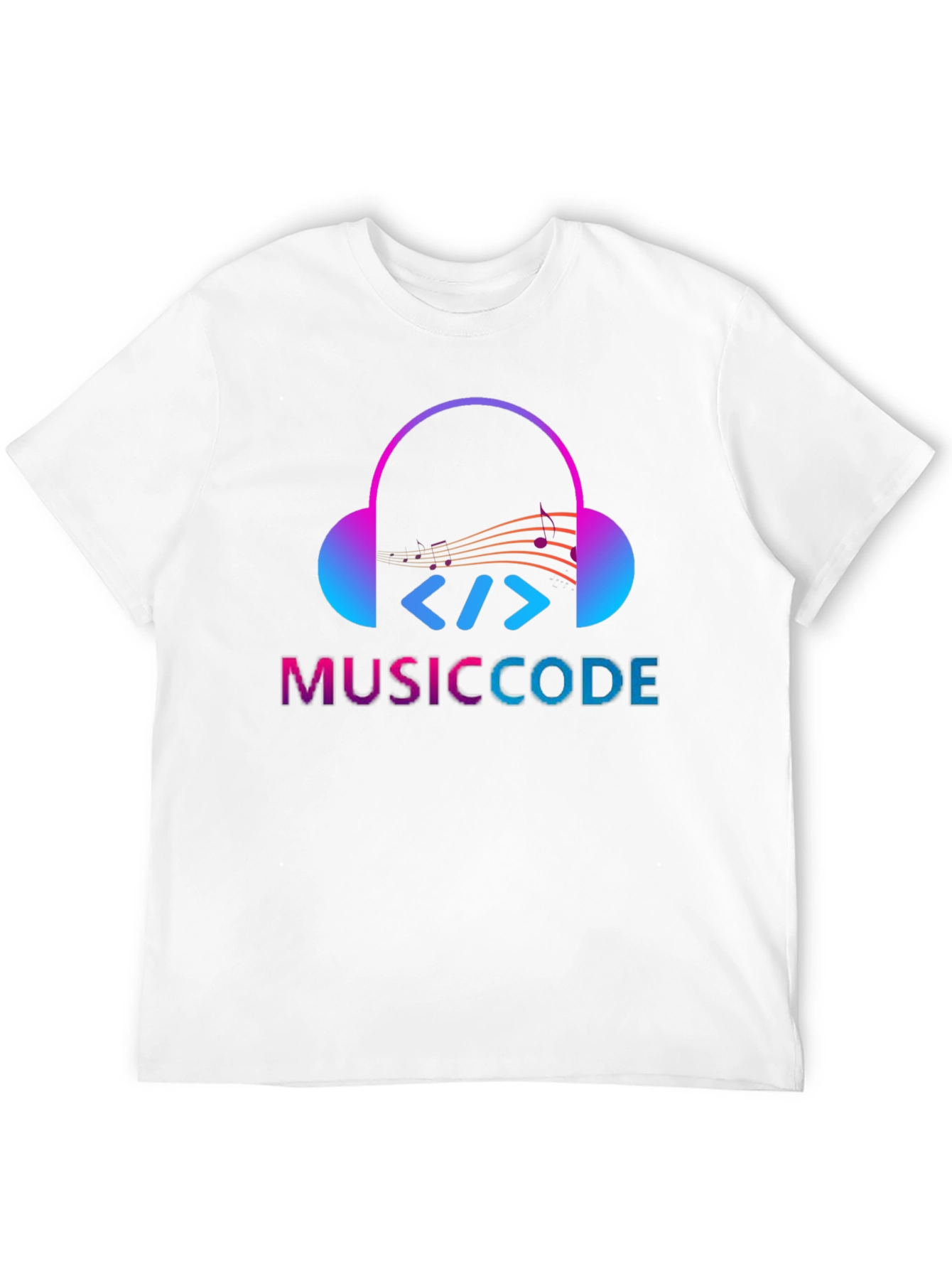 MusicCode Black T-Shirt - Programmer Musician Tee