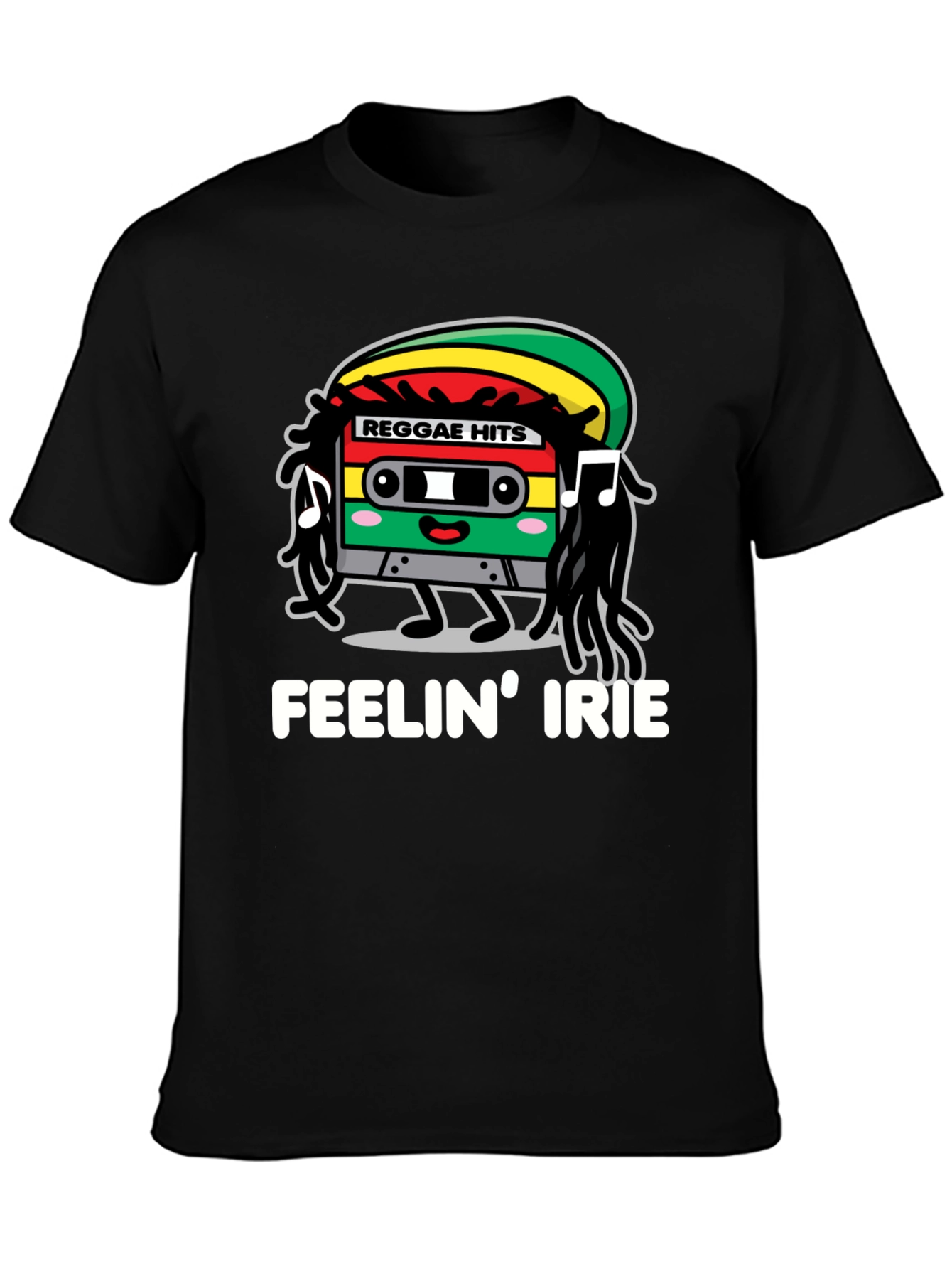 Feelin Irie Reggae Cassette T-Shirt