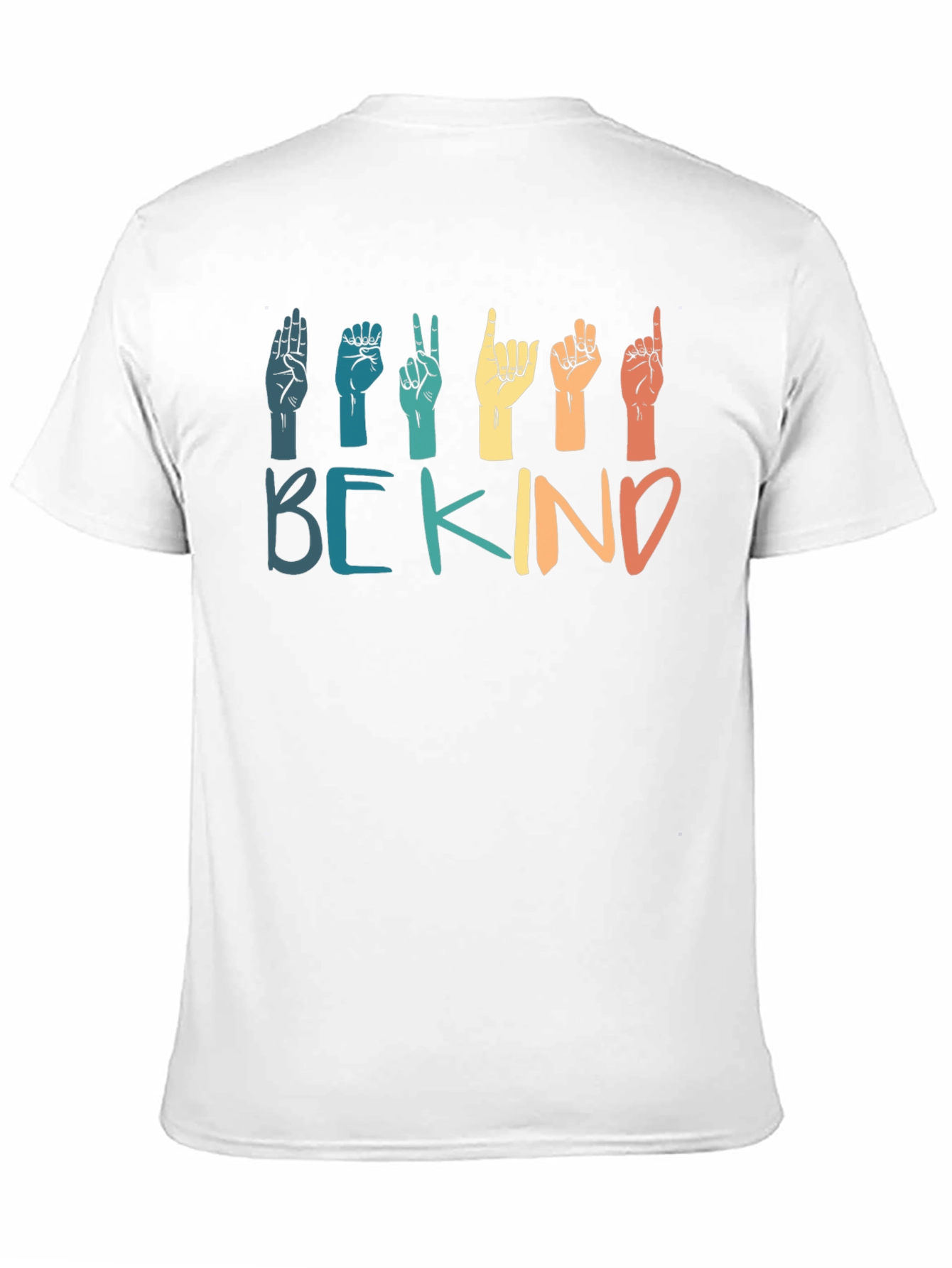 Be Kind Sign Language Graphic T-Shirt