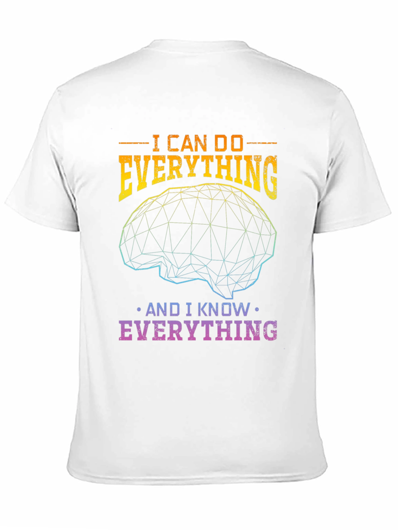 I Can Do Everything Brain Graphic Tee