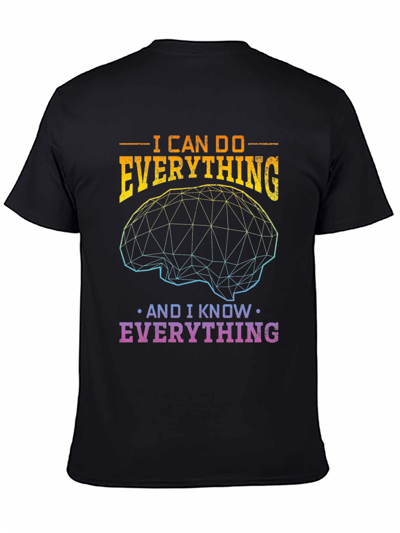 I Can Do Everything Brain Graphic Tee