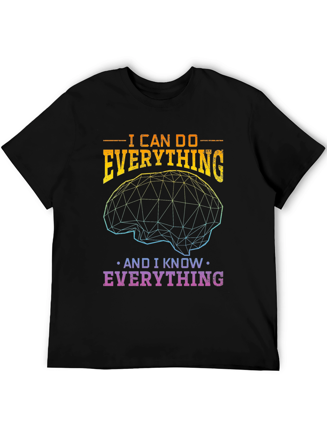 I Can Do Everything Brain Graphic Tee