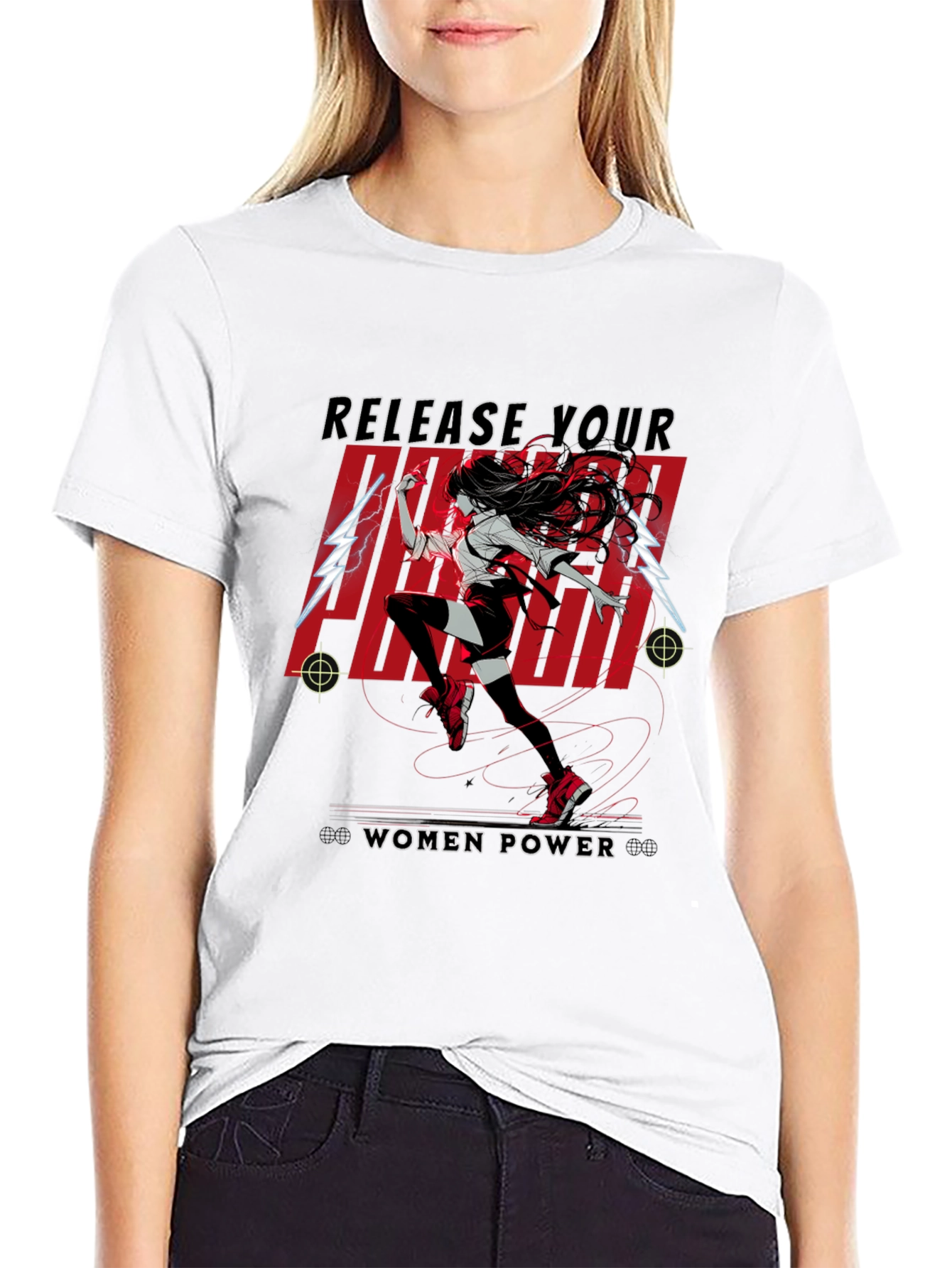 Women Power Anime T-Shirt
