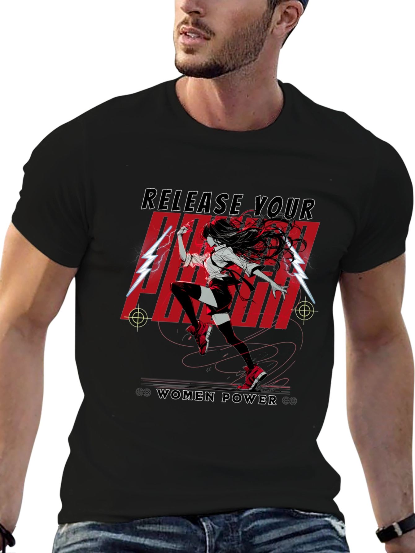 Women Power Anime T-Shirt