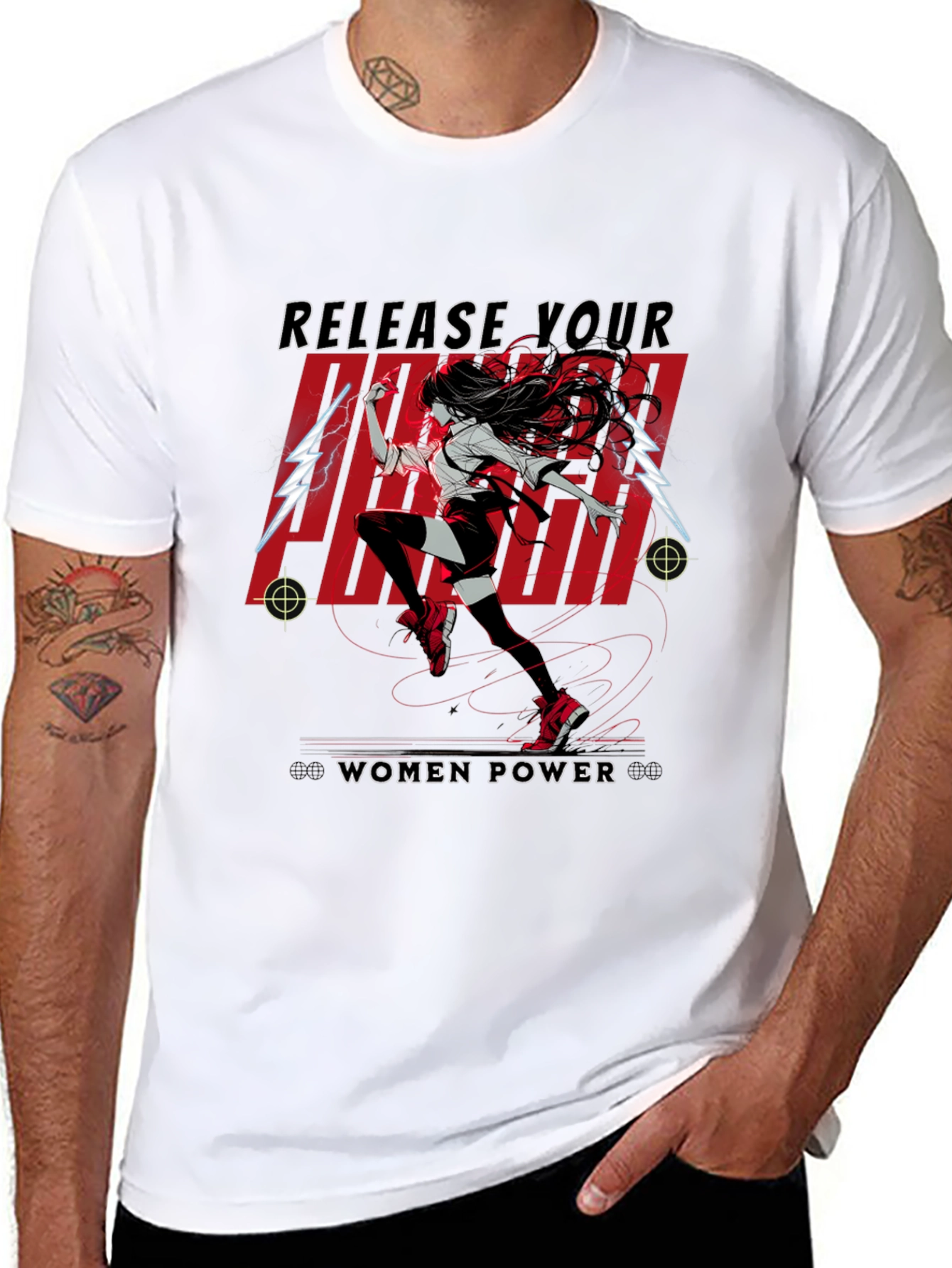 Women Power Anime T-Shirt