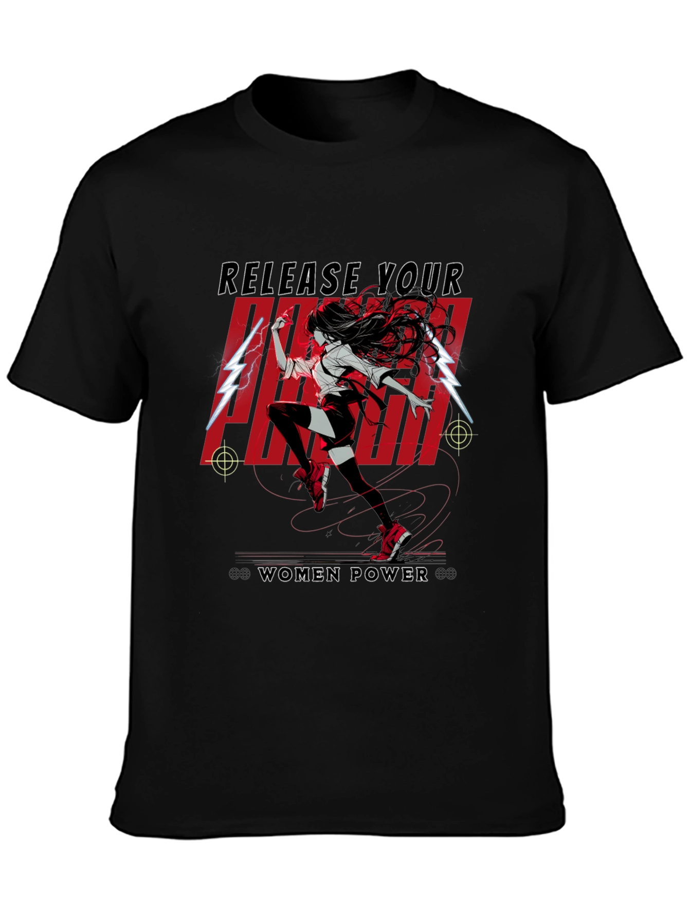 Women Power Anime T-Shirt