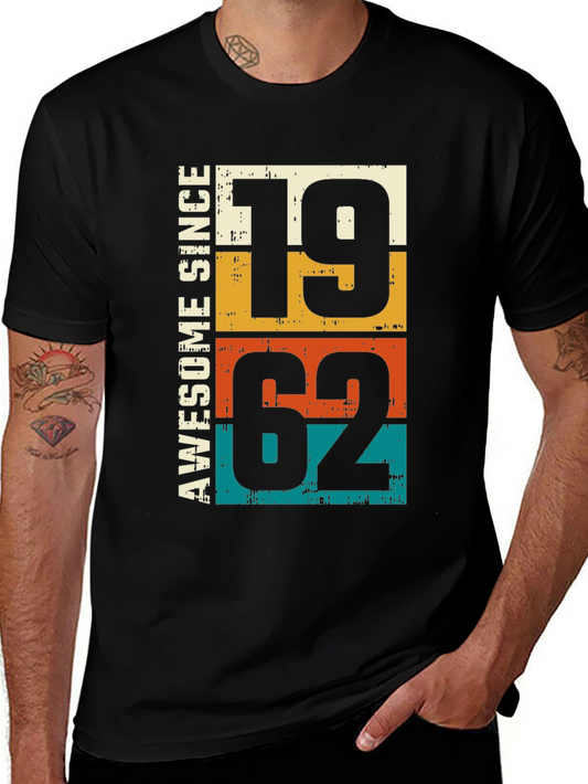 Awesome Since 1962 Birthday T-Shirt