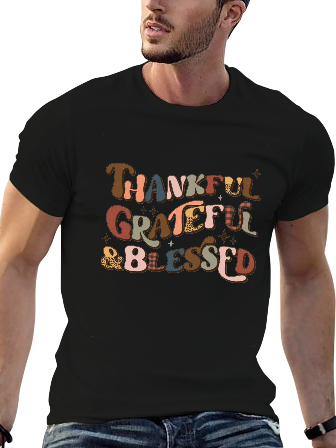Thankful Grateful Blessed T-Shirt