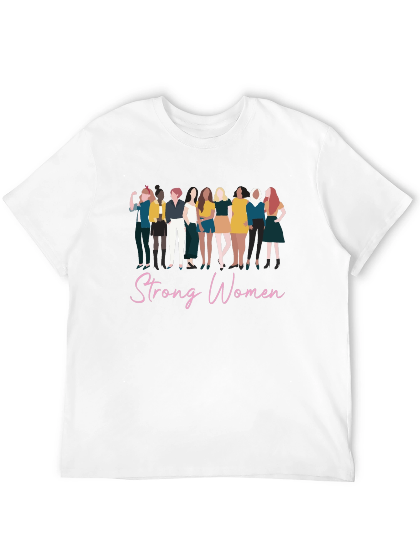 Strong Women Graphic Tee - Black Unisex T-Shirt