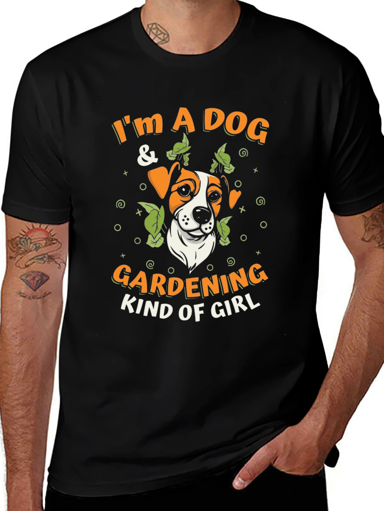 Im a Dog & Gardening Kind of Girl T-Shirt