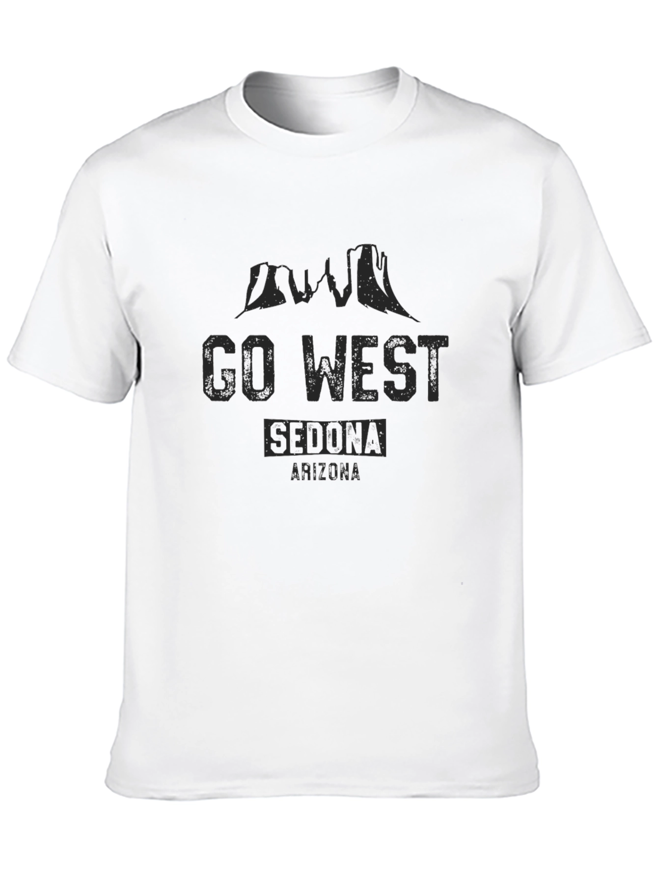 Go West Sedona Arizona Graphic T-Shirt