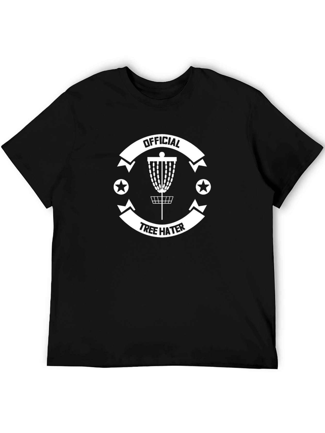 Official Tree Hater Disc Golf T-Shirt - Black