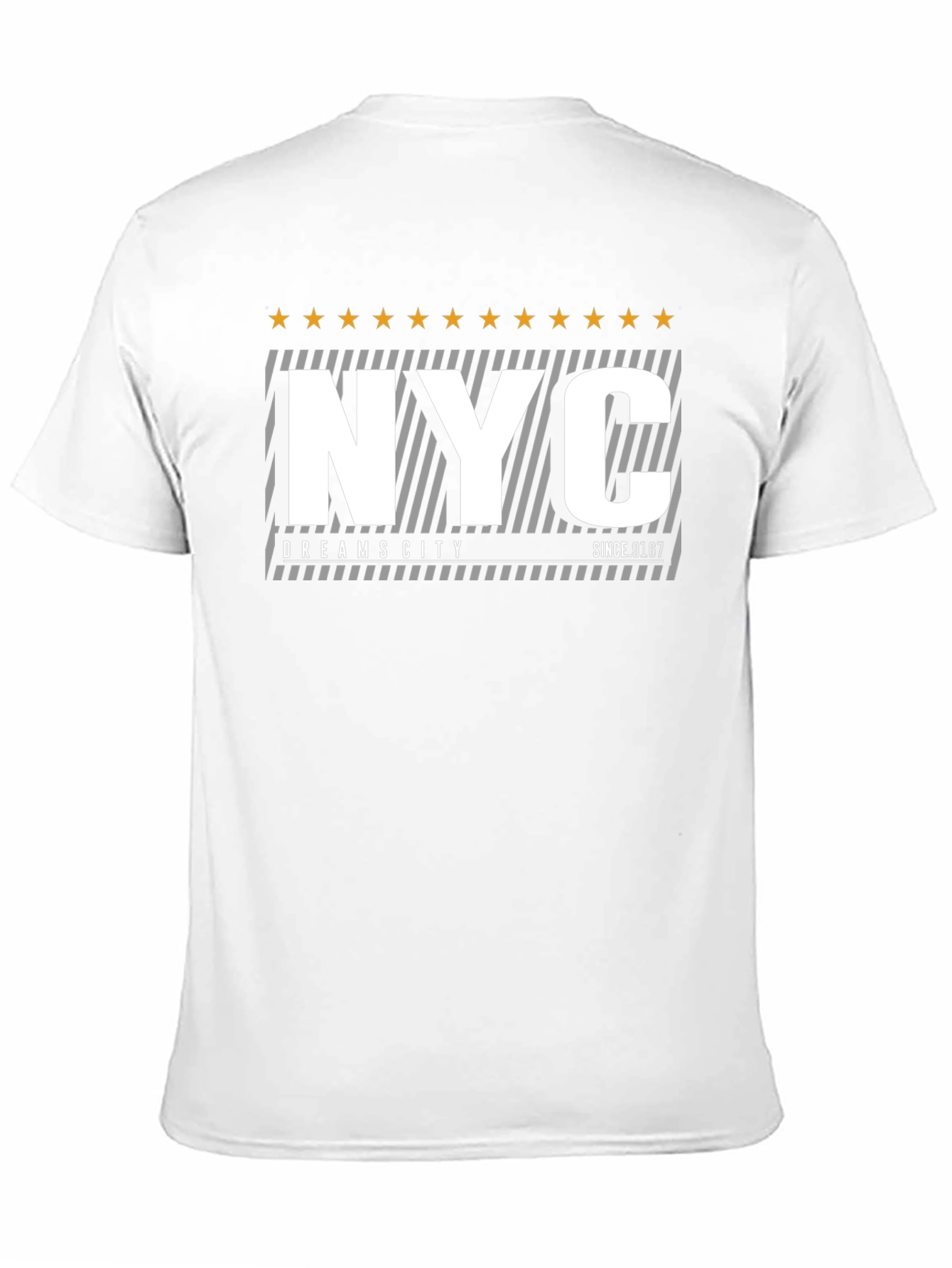 NYC Dreams City Black Graphic Tee