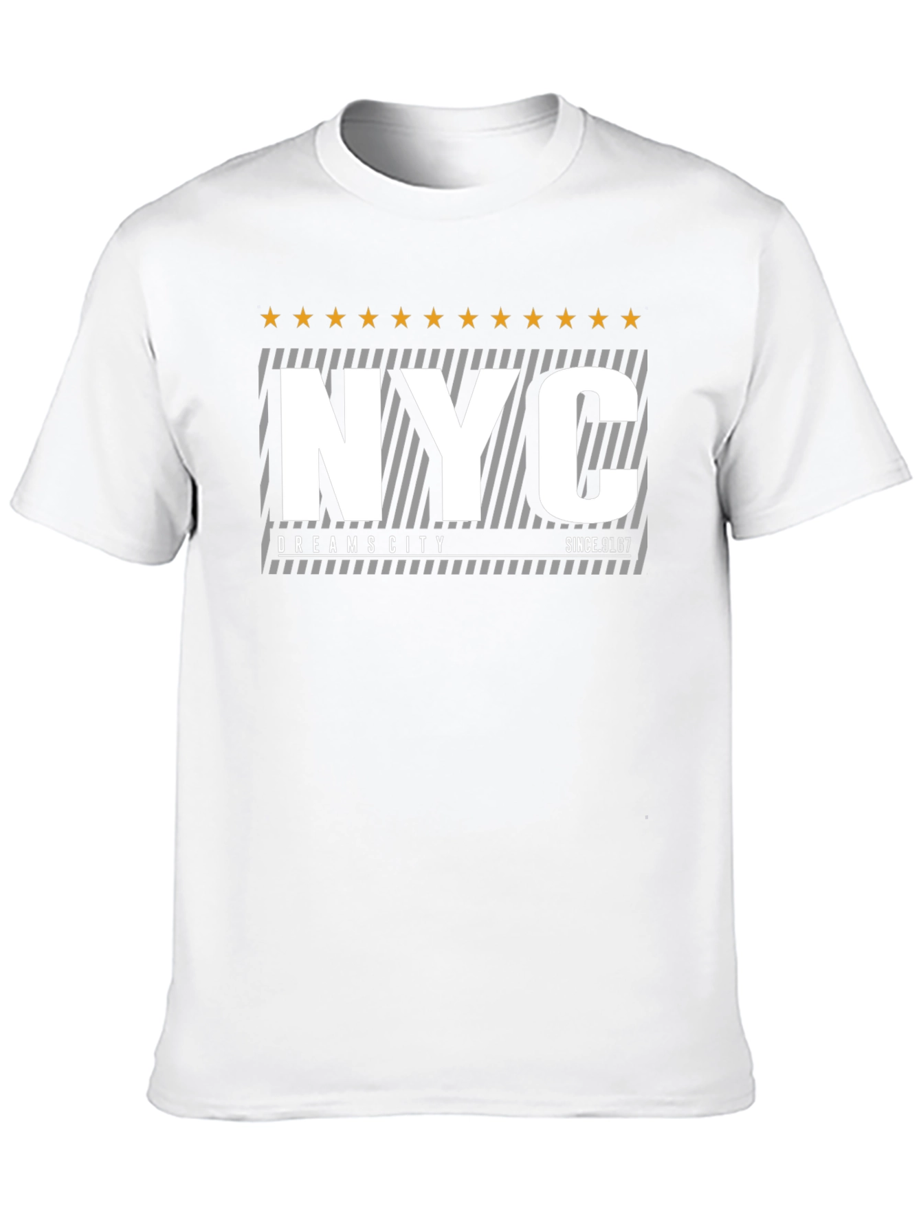 NYC Dreams City Black Graphic Tee